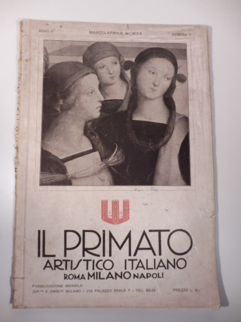 Il primato artistico italiano, anno II, n. 3, marzo-aprile 1920